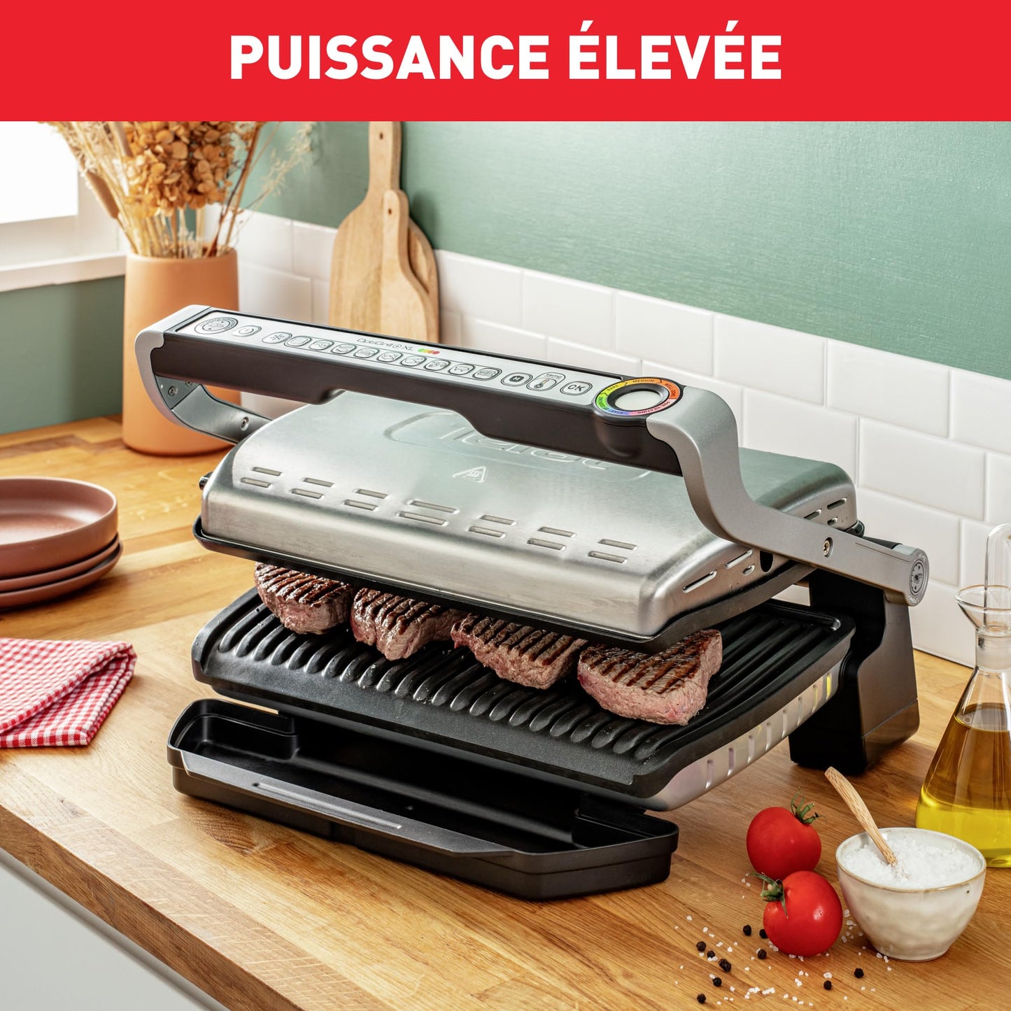 Tefal Optigrill+ XL – Grill électrique intelligent reconditionné