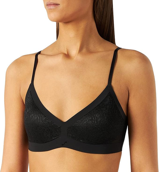 S by Sloggi Superb – Soutien-gorge ampliforme femme – Noir – Taille S EU