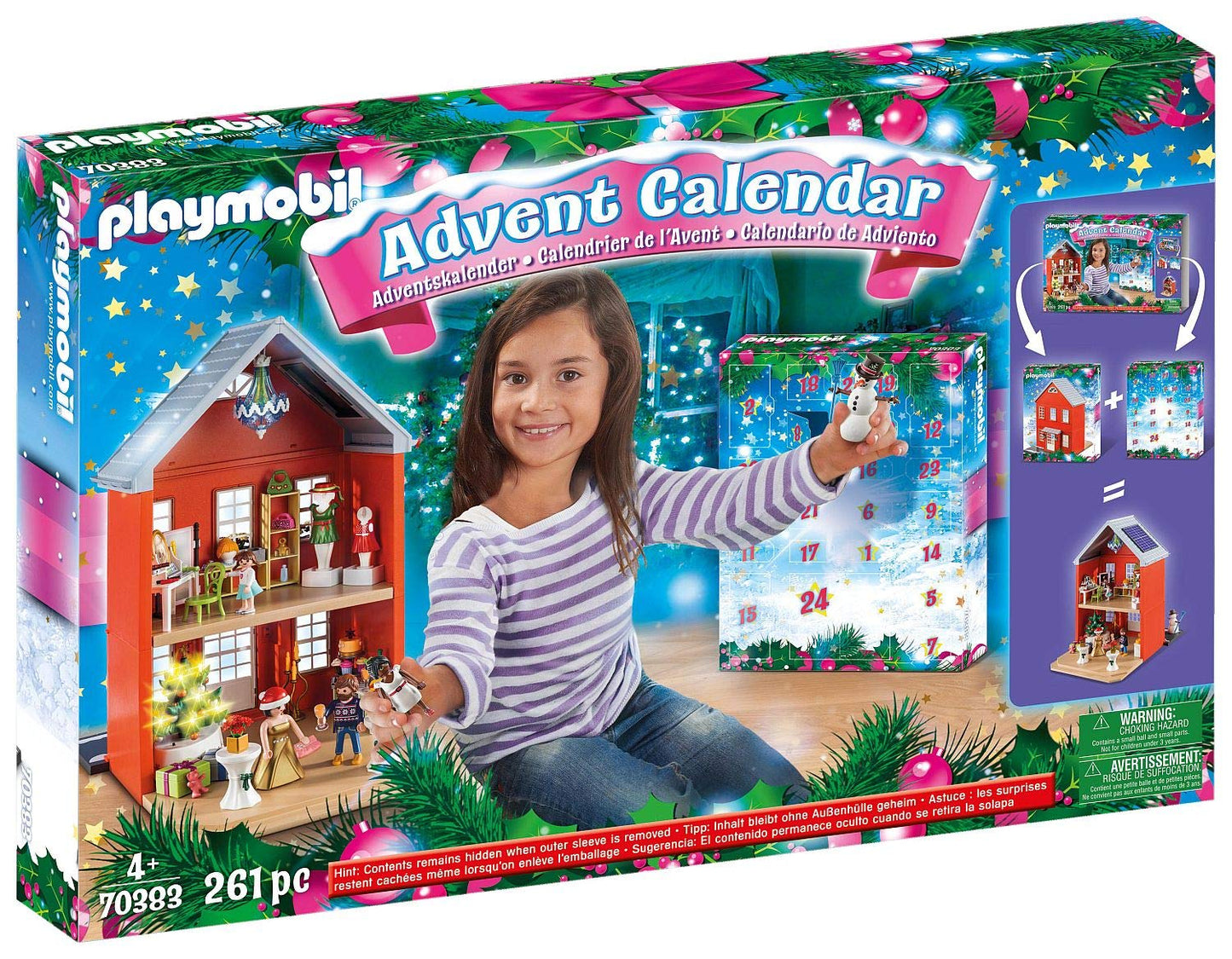 Playmobil 70383 Calendrier Avent Géant – Noël en Famille