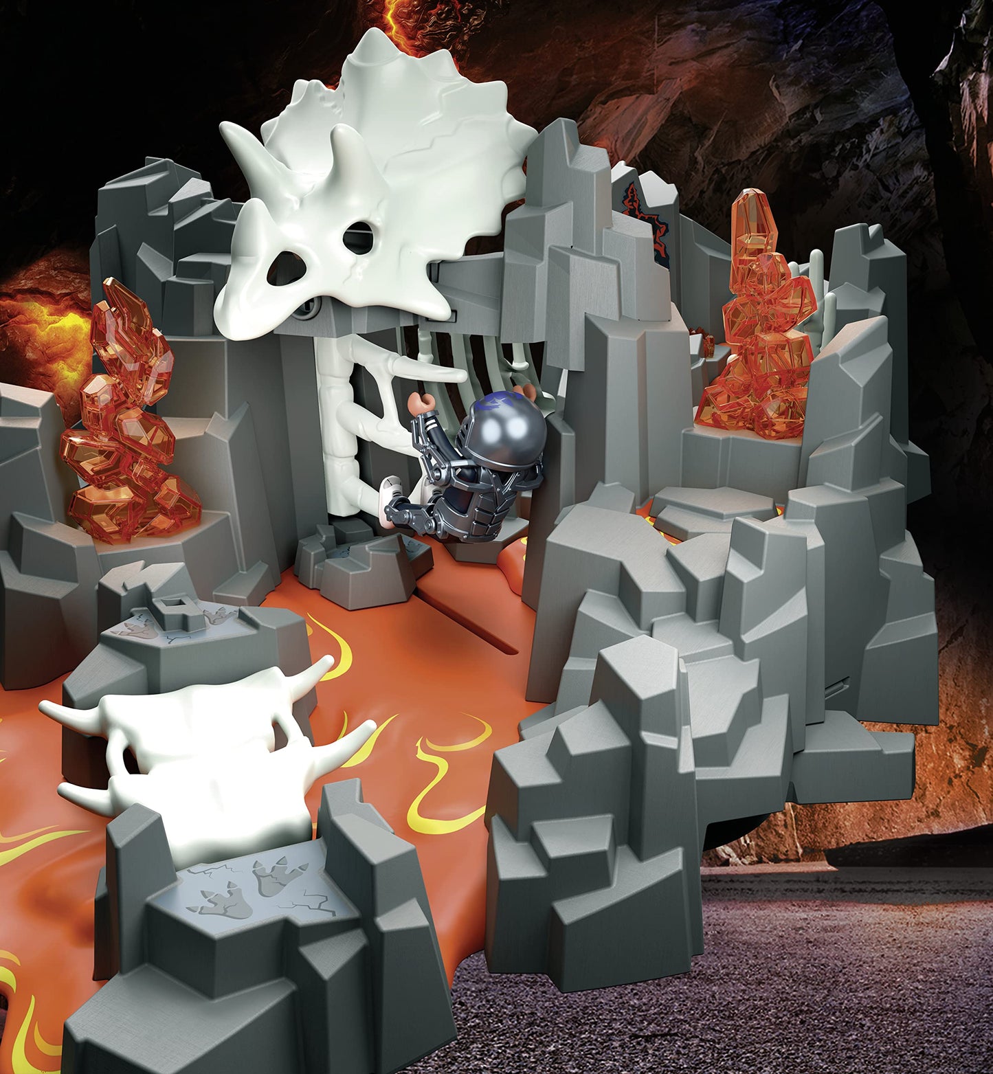 Playmobil 70926 Gardien Mine de Lave – Dino Rise dinosaure