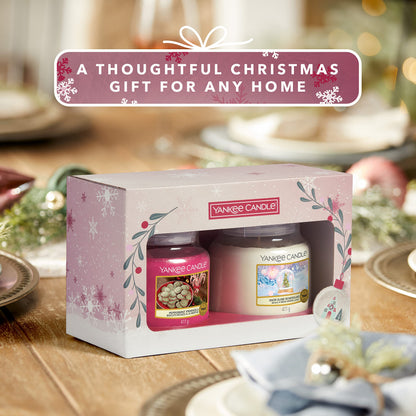 Yankee Candle Coffret Cadeau 2 Bougies Pot Moyen Boule à Neige - vue 4