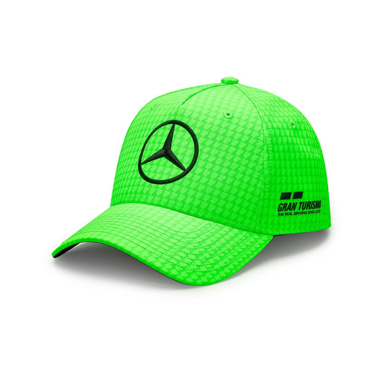 Mercedes AMG F1 Hamilton 2023 Casquette Vert Fluo – Officielle