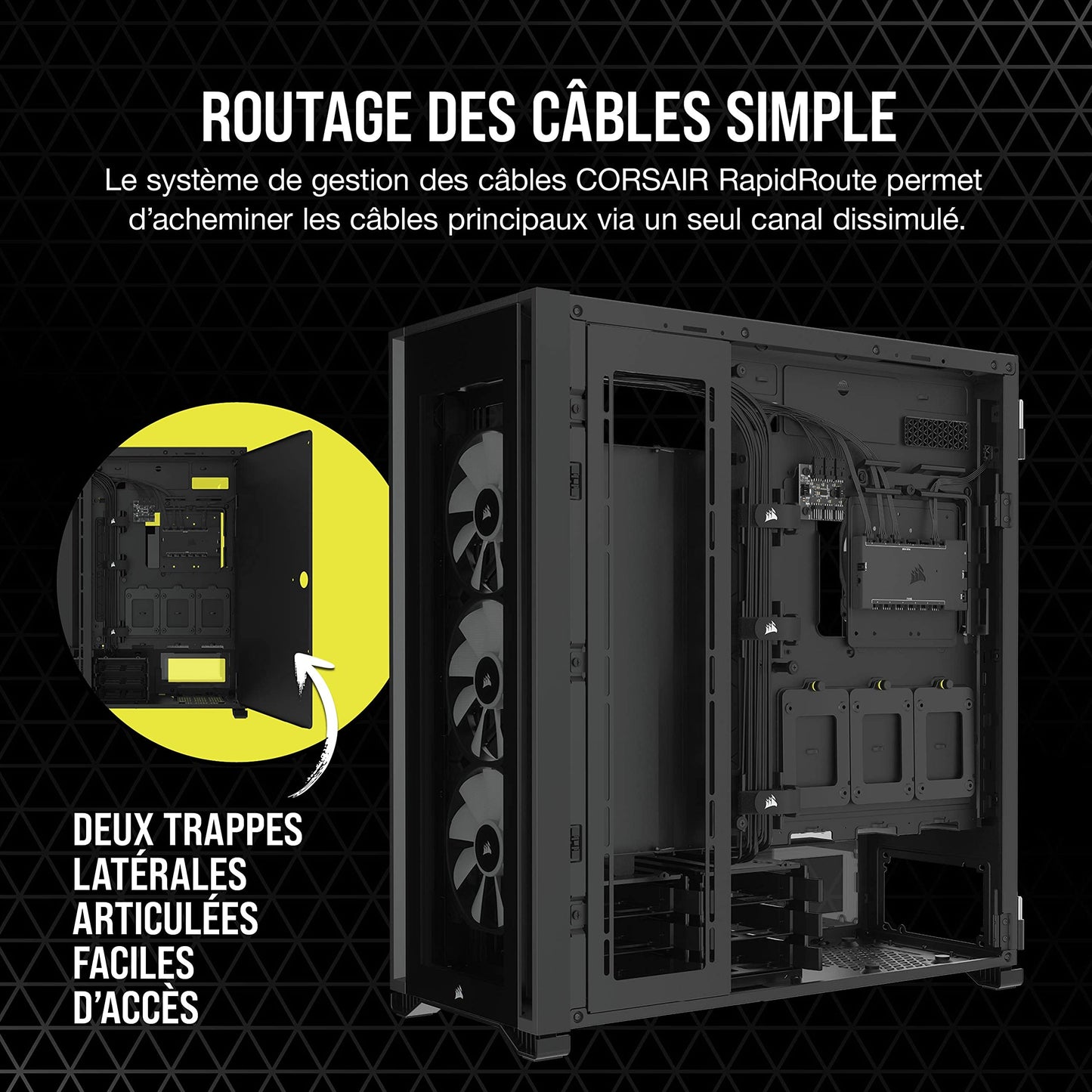Corsair iCUE 7000X RGB Boîtier PC Grande Tour ATX Noir