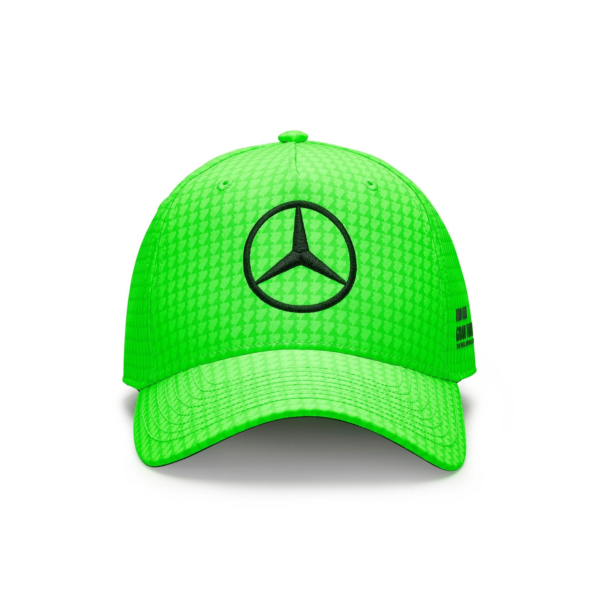 Mercedes AMG F1 Hamilton 2023 Casquette Vert Fluo – Officielle - vue 2