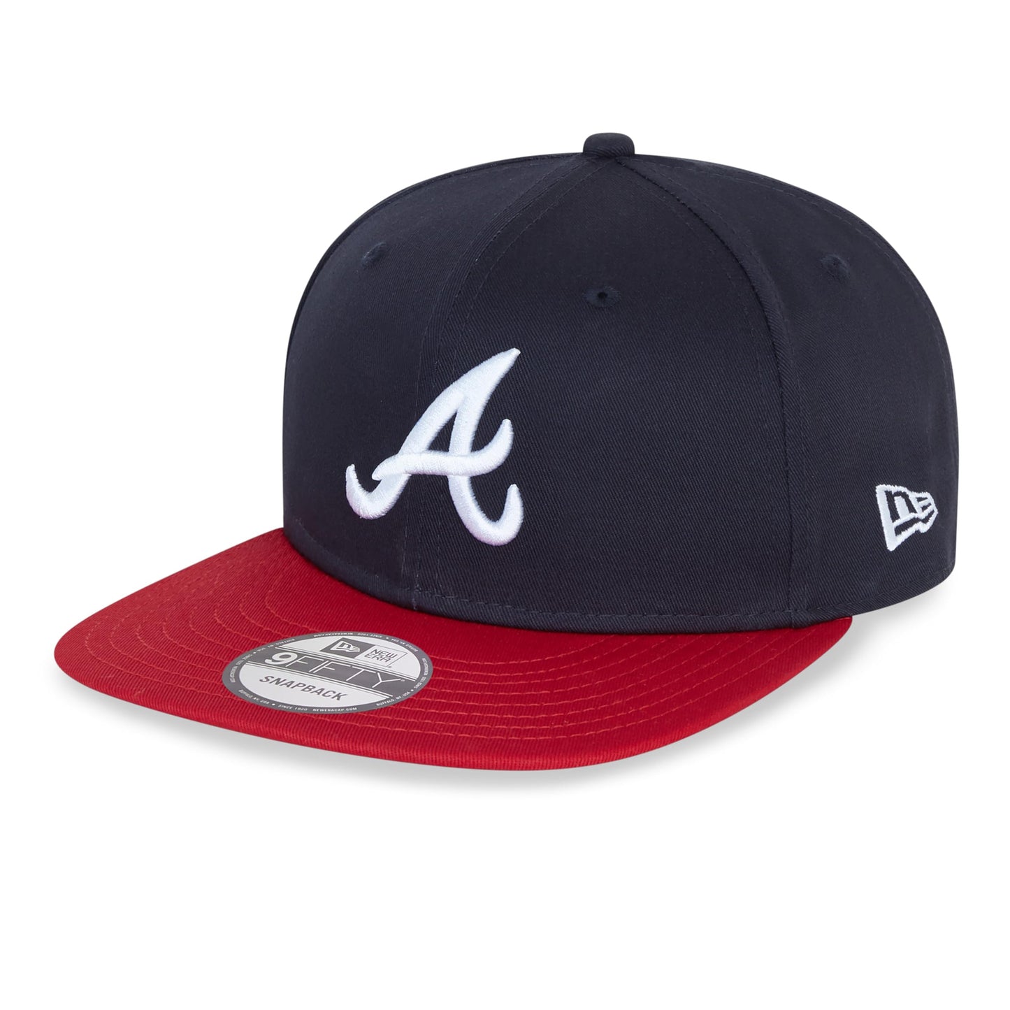 New Era Atlanta Braves 9Fifty Snapback Navy Red MLB