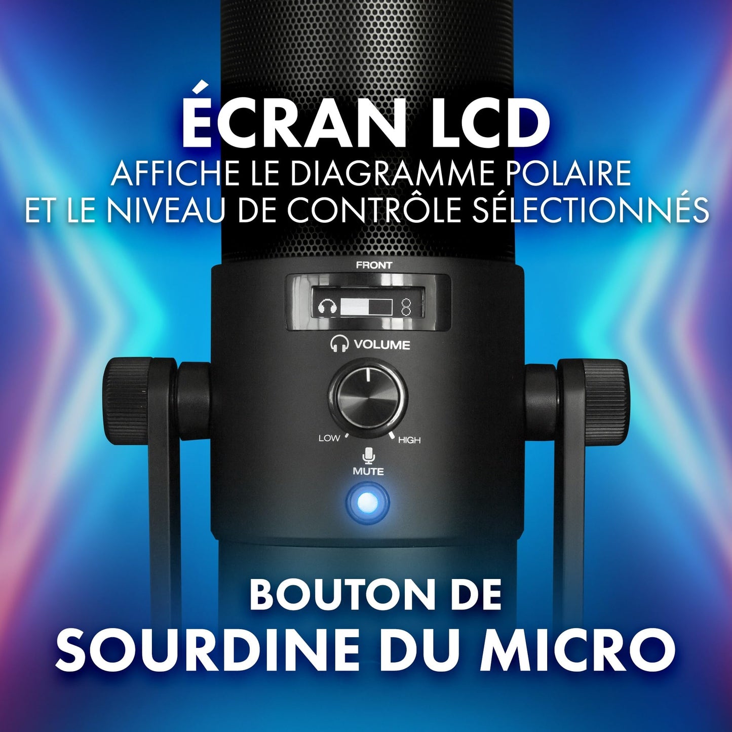 M-AUDIO UBER MIC - Micro USB Condensateur Gaming Streaming Podcast