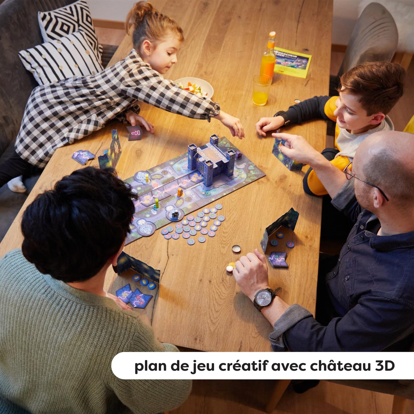 HABA Moonlight Heroes Jeu Stratégique – Château 3D dès 5 ans - vue 2