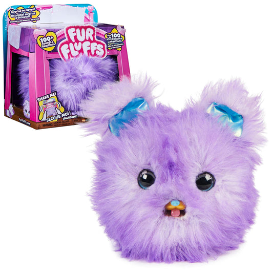 Furfluffs Chiot Violet Interactif – Spin Master 100 sons