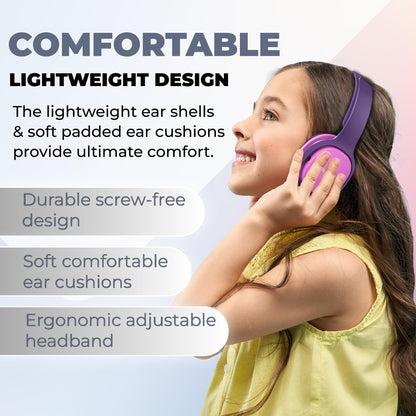 Philips SHK2000PK Casque Audio Enfant Rose – Limite 85 dB - vue 4