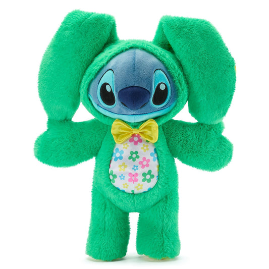 Peluche Stitch Pâques 37cm Disney Store Costume Lapin Officiel