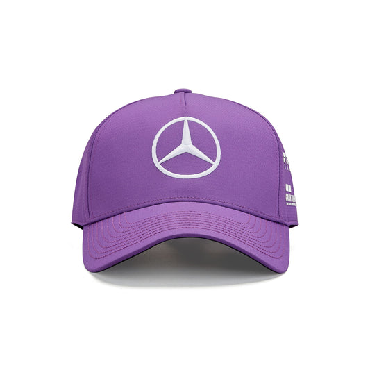 Mercedes AMG F1 Hamilton 2022 Casquette Violet – Officielle