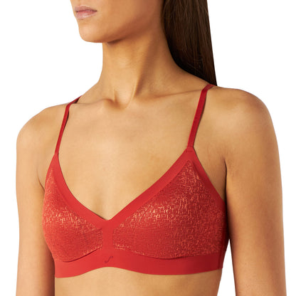 Soutien-Gorge Ampliforme S by Sloggi Superb Rouge Orangé Neuf