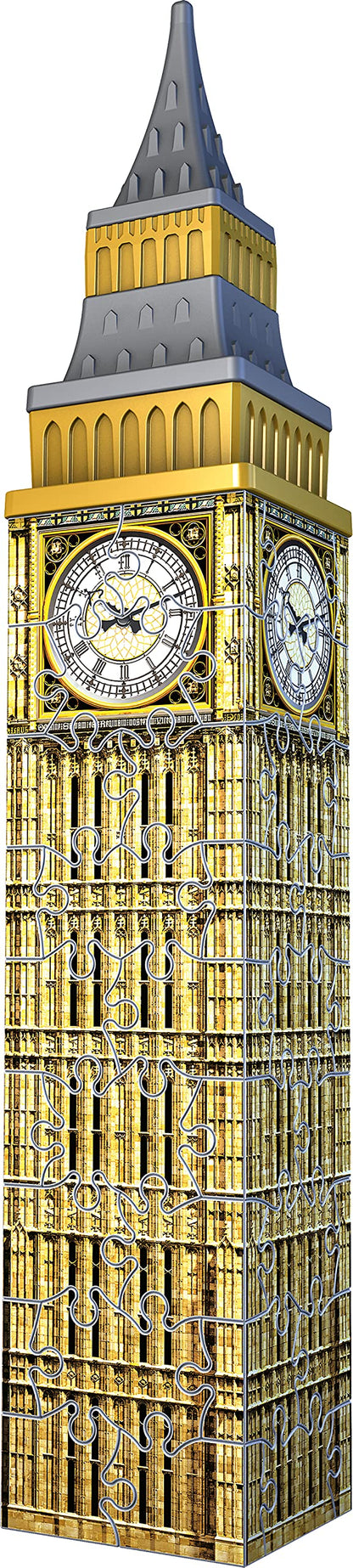 Ravensburger Puzzle 3D Mini Big Ben 54 pcs – Monument Londres - vue 2