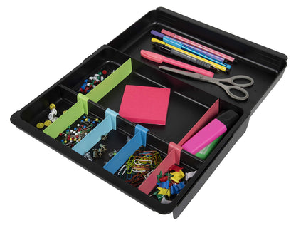 Exacompta Drawinsert Insert Tiroir Extensible 24,6-39,6cm Arlequin - vue 3