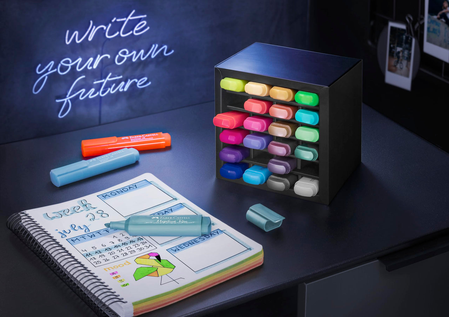 Faber-Castell 254602 - Set 24 Surligneurs Couleurs Vives