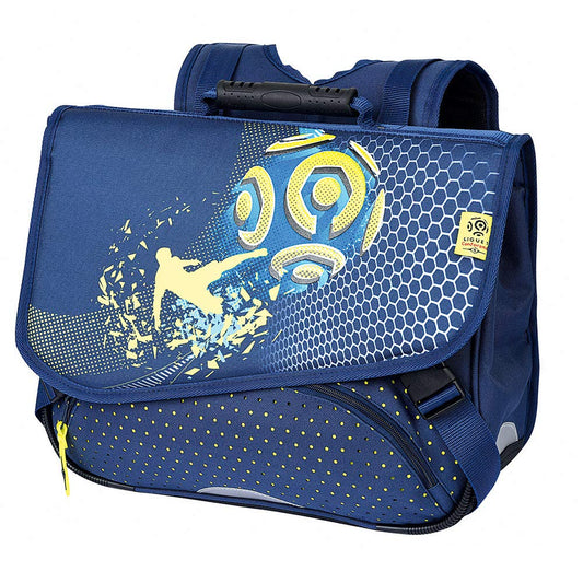 Cartable LIGUE 1 38cm 2 Compartiments – Rentrée Scolaire