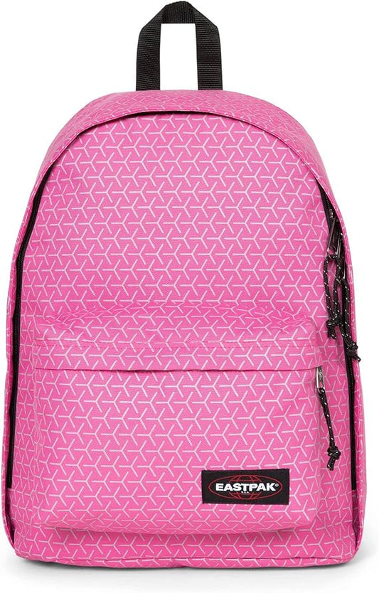 Eastpak Sac à Dos Out Of Office – Refleks Meta Pink – Grand Compartiment, Confort Optimal