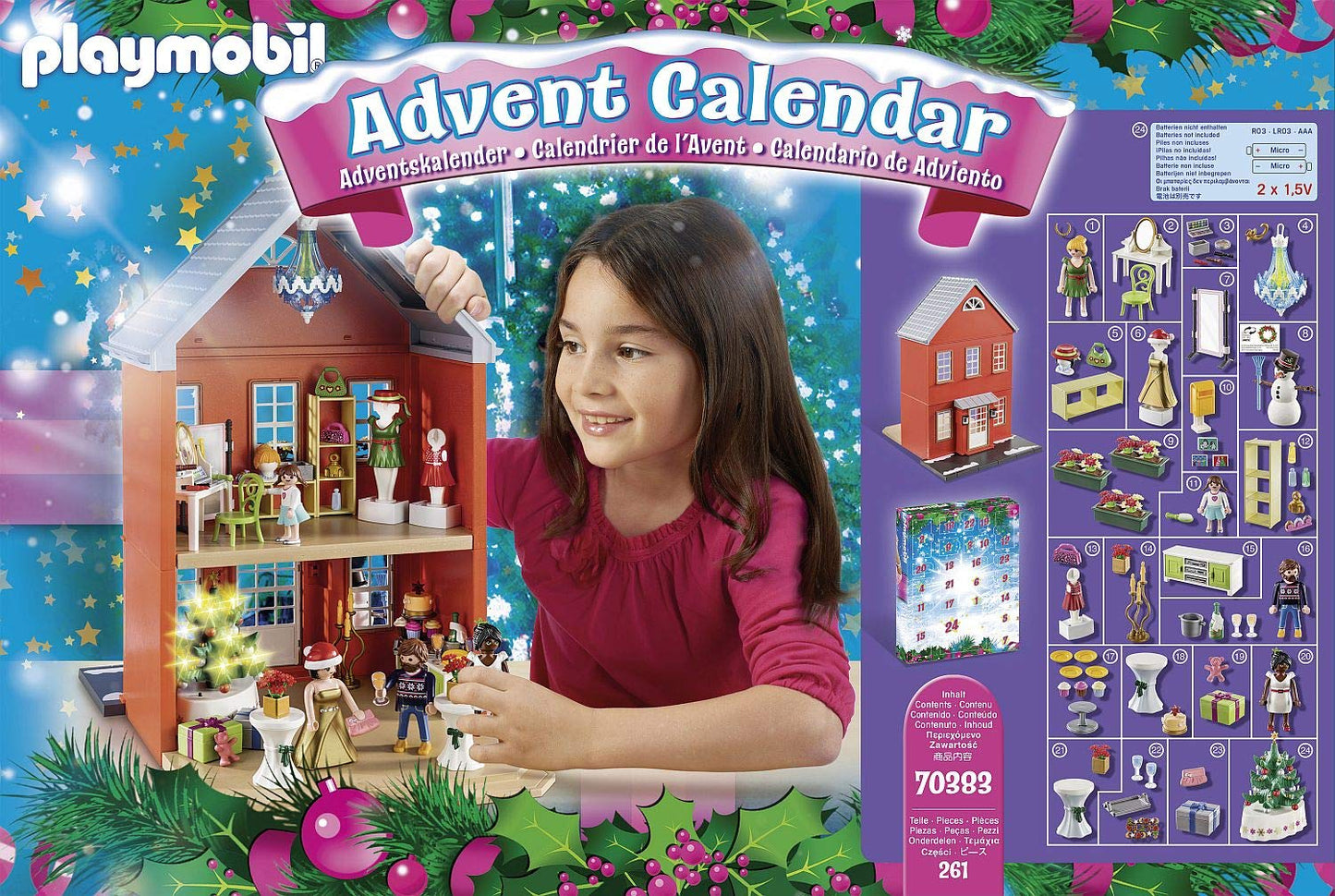 Playmobil 70383 Calendrier Avent Géant – Noël en Famille - vue 3