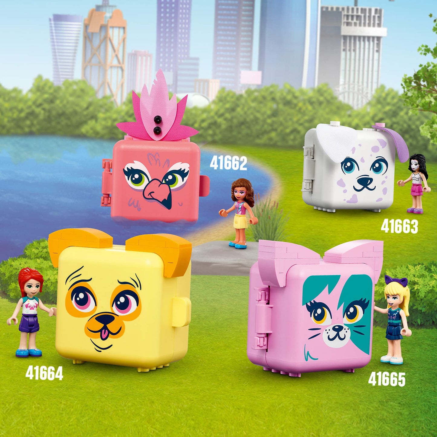 LEGO Friends 41666 Cube Lapin d'Andréa – Jeu créatif - vue 4