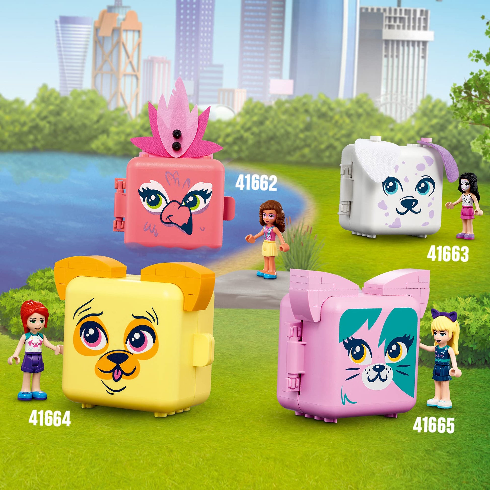 LEGO Friends 41666 Cube Lapin d'Andréa – Jeu créatif - vue 4