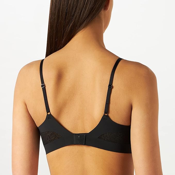 S by Sloggi Superb – Soutien-gorge ampliforme femme – Noir – Taille S EU