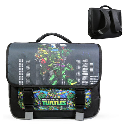 Cartable Tortues Ninja Bagtrotter – Sac à Dos Scolaire Enfant