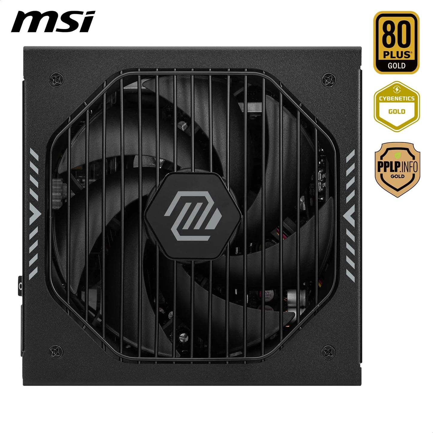 MSI MAG A1000GLS 1000W ATX 3.1 PCIe 5.1 80+ Gold - vue 3