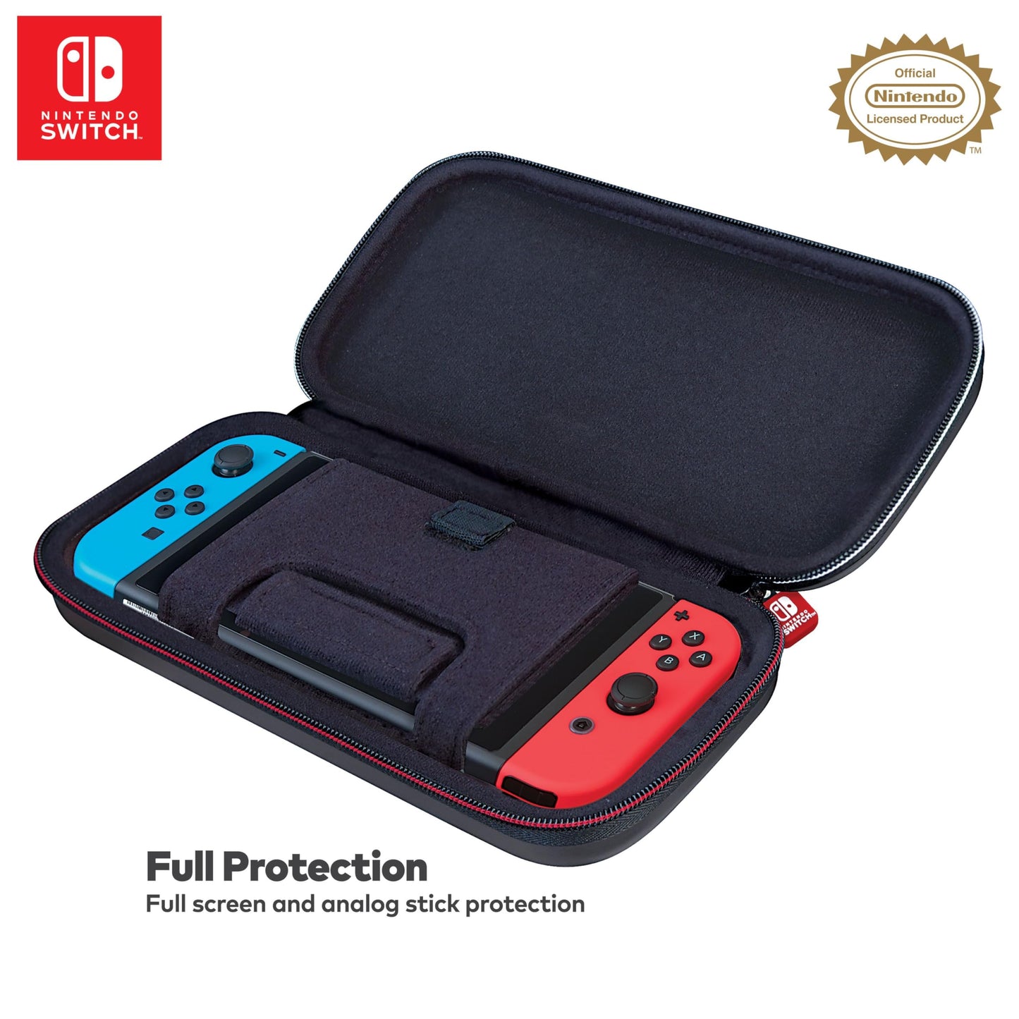 Housse BigBen Nintendo Switch - Étui Protection Deluxe Noir