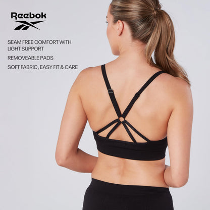 Reebok Seamless Maryna Brassière Noir Femme – Taille M