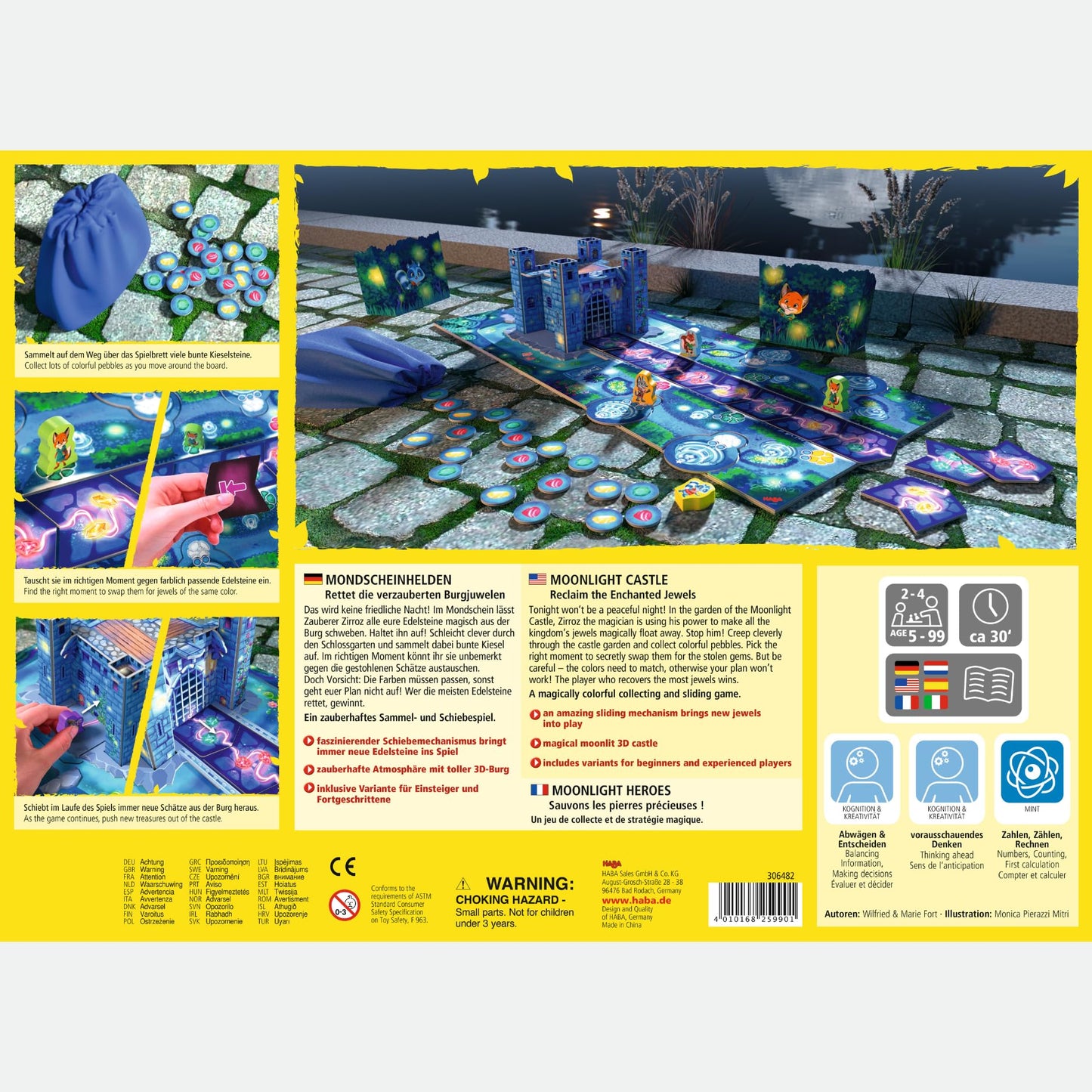 HABA Moonlight Heroes Jeu Stratégique – Château 3D dès 5 ans - vue 7