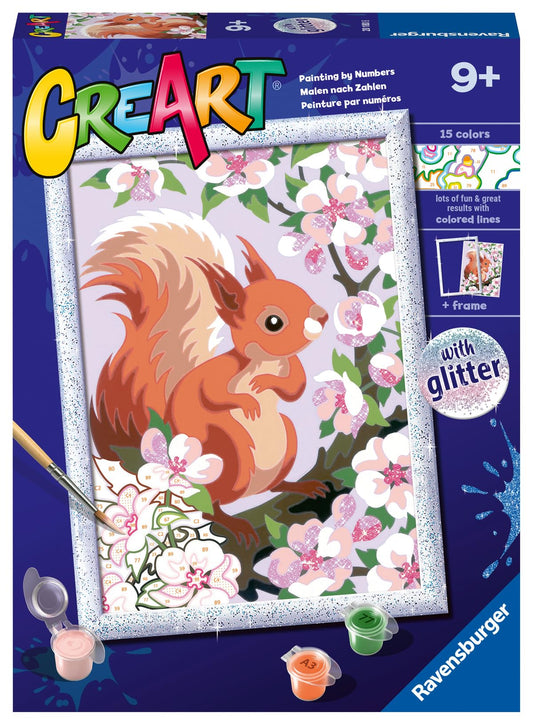Ravensburger Peinture par Numéros Écureuil – Enfant 7+