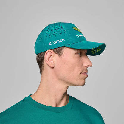 Casquette Aston Martin F1 2025 Lance Stroll Vert Officielle
