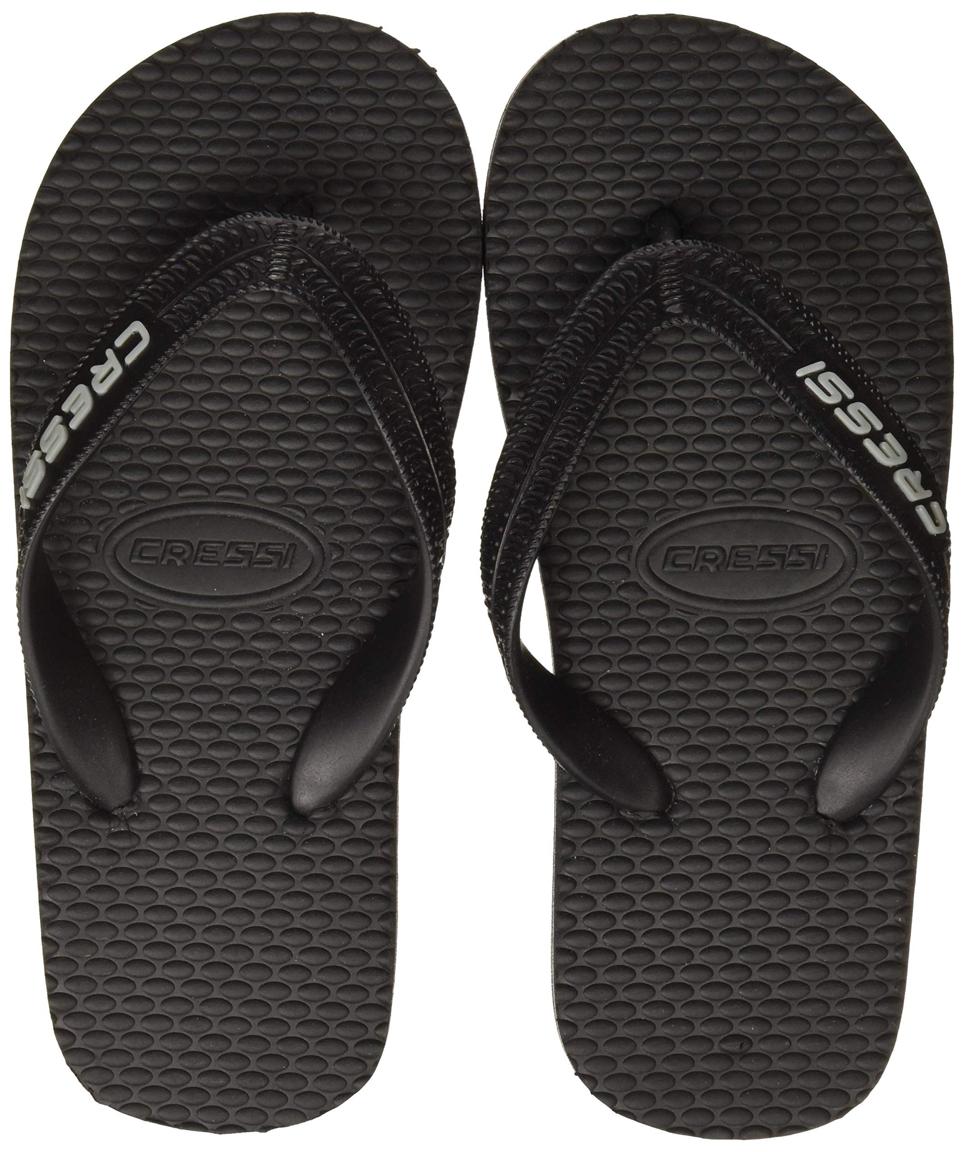 Tongs Cressi Beach Enfant Noir 31/32 – Flip Flops Plage