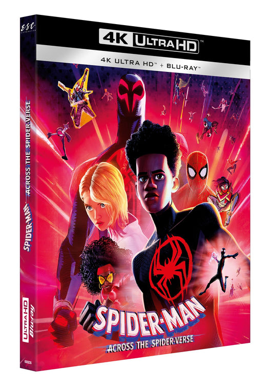 Spider-Man Across the Spider-Verse DVD Sony Pictures Animation