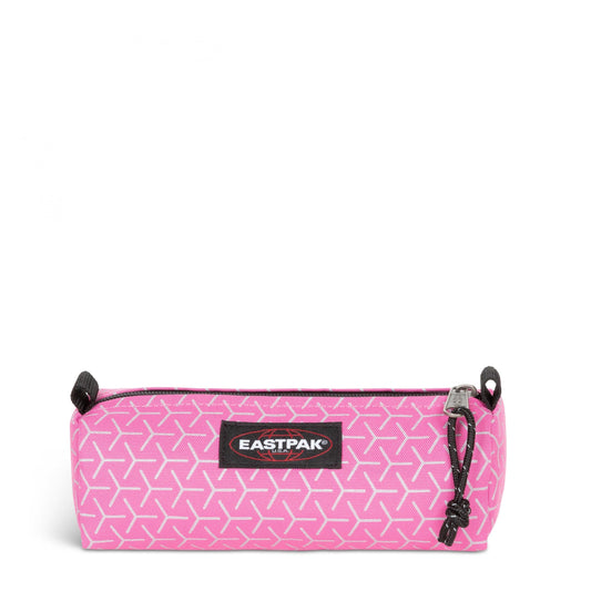 Eastpak Benchmark Single Refleks Meta Pink – Trousse rose réfléchissante