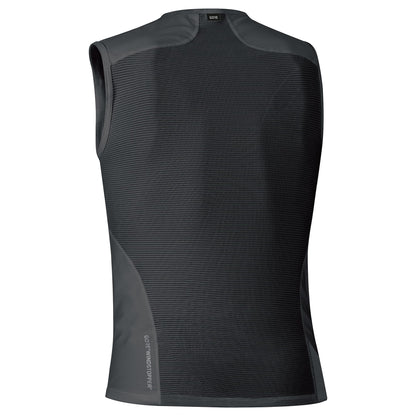 GOREWEAR M WINDSTOPPER Base Layer Débardeur Homme Noir S