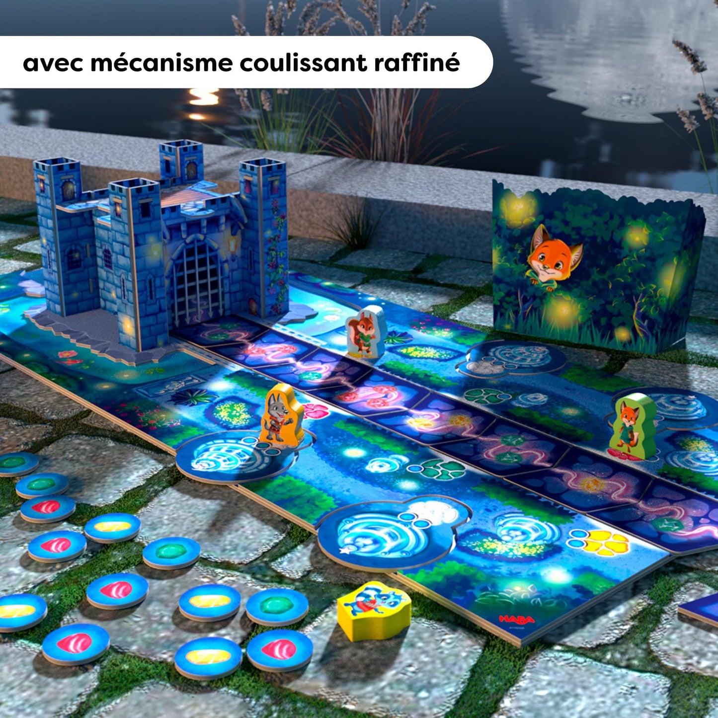 HABA Moonlight Heroes Jeu Stratégique – Château 3D dès 5 ans - vue 4