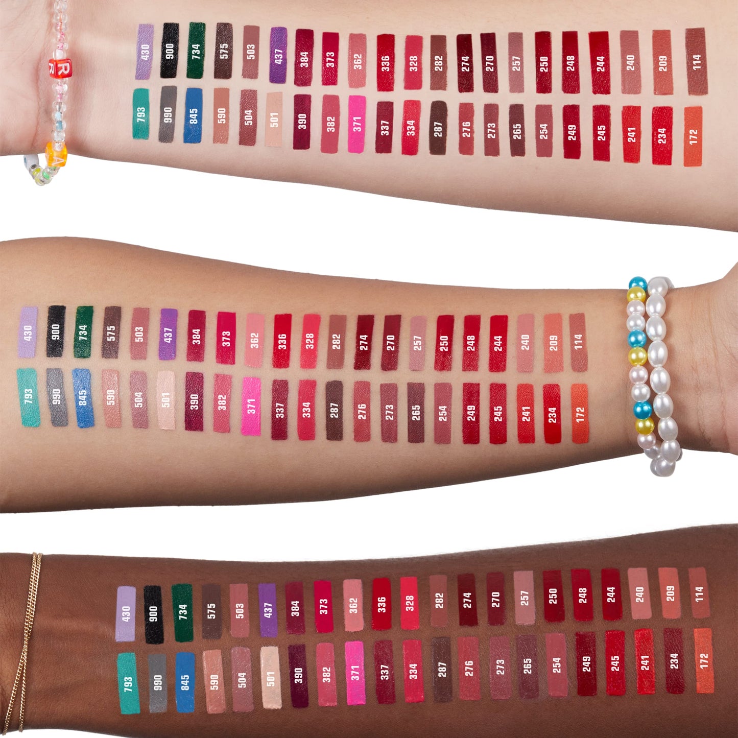 Rouge à Lèvres 3INA 373 Fuchsia Mat Vegan - Vitamin E