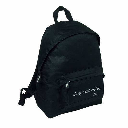Sac à Dos Quo Vadis Ben 40x30cm Noir – Cartable Scolaire
