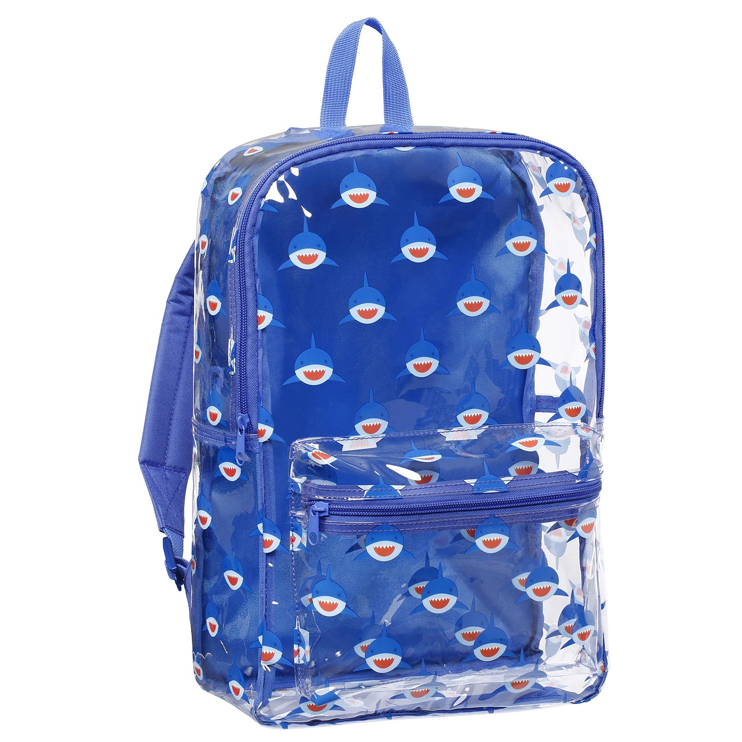 Sac à Dos Maternelle Viquel BABY KAWAII SHARK Bleu Transparent
