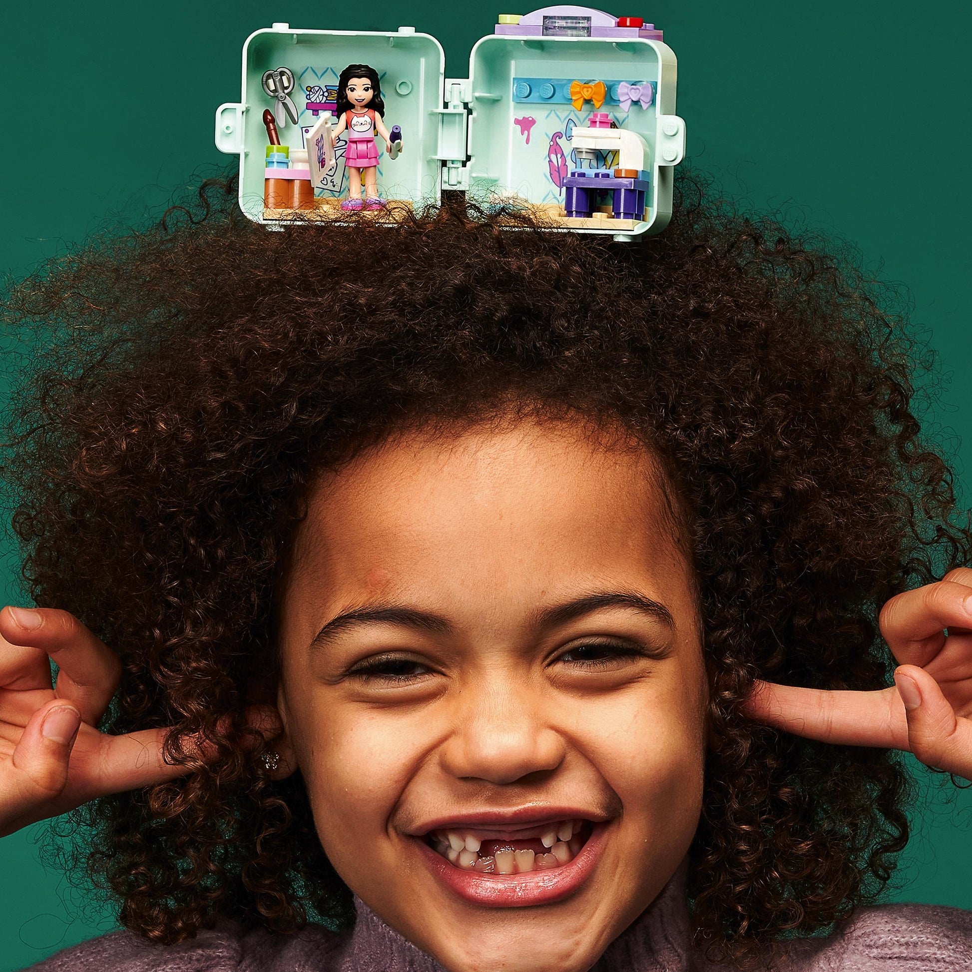 LEGO Friends 41668 Cube Mode Emma – Coffret portable - vue 8