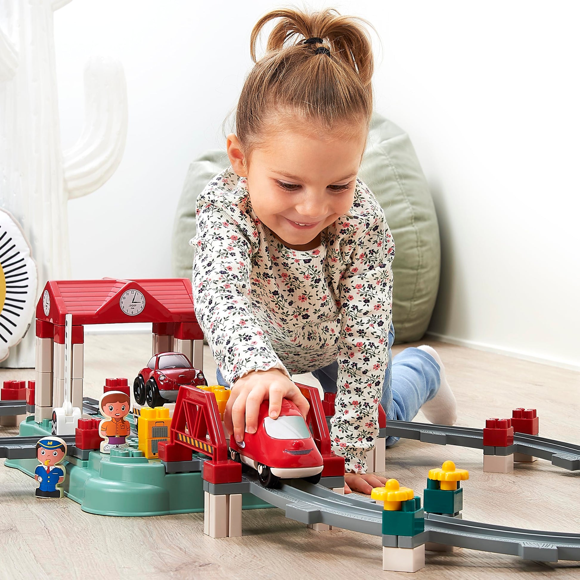 Ecoiffier 1348 Circuit Train avec Baril – Enfant 18 mois+ - vue 9