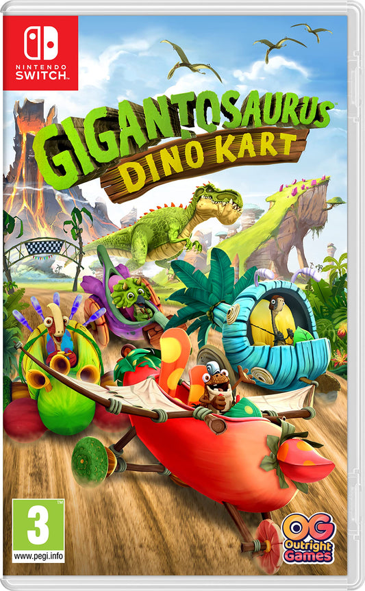 Gigantosaurus Dino Kart - Jeu Nintendo Switch Neuf