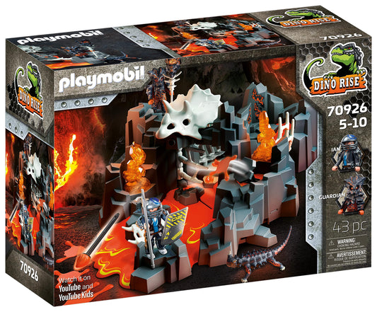 Playmobil 70926 Gardien Mine de Lave – Dino Rise dinosaure