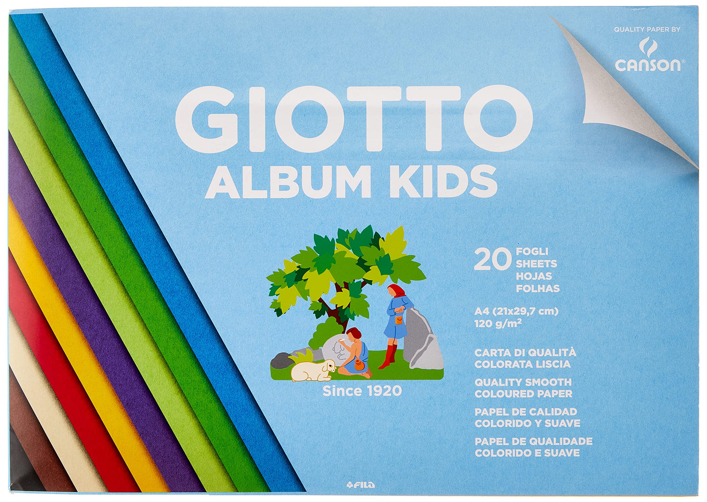 Album Coloré Giotto 580700 - Cahier de Coloriage Créatif