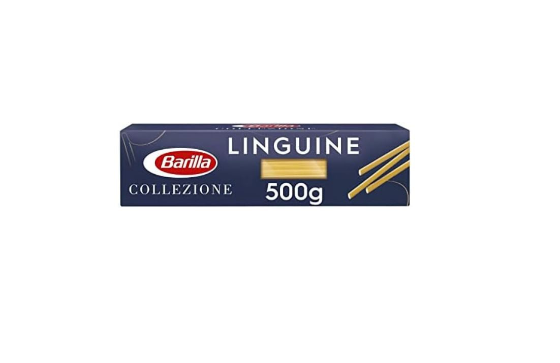 Barilla – Linguine La Collezione 500g – Lot de 4 Paquets – Pâtes Gourmandes de Qualité Supérieure – Cuisson Al Dente Garantie – Idéal pour Recettes Italiennes