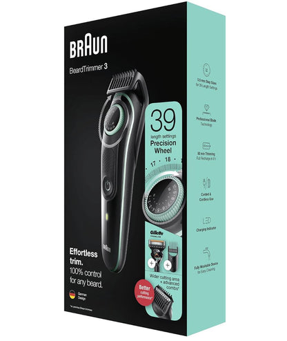Braun Beard Trimmer 3 BT3341 – Tondeuse Barbe Cheveux Corps - vue 2