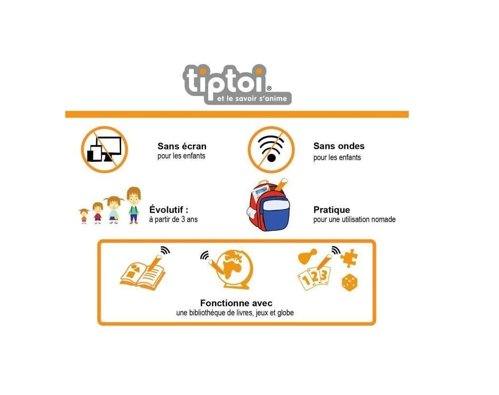 Ravensburger tiptoi® – Tous mes animaux – Jeu éducatif interactif sans écran (dès 3 ans)