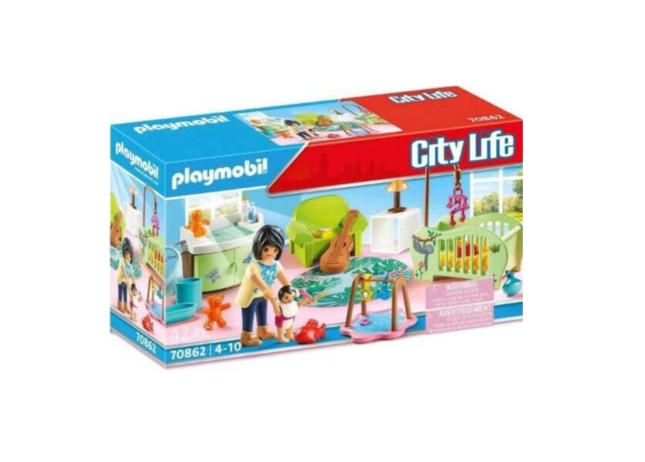 Playmobil 70862 – Chambre de bébé – Set d’accessoires famille – Dès 4 ans