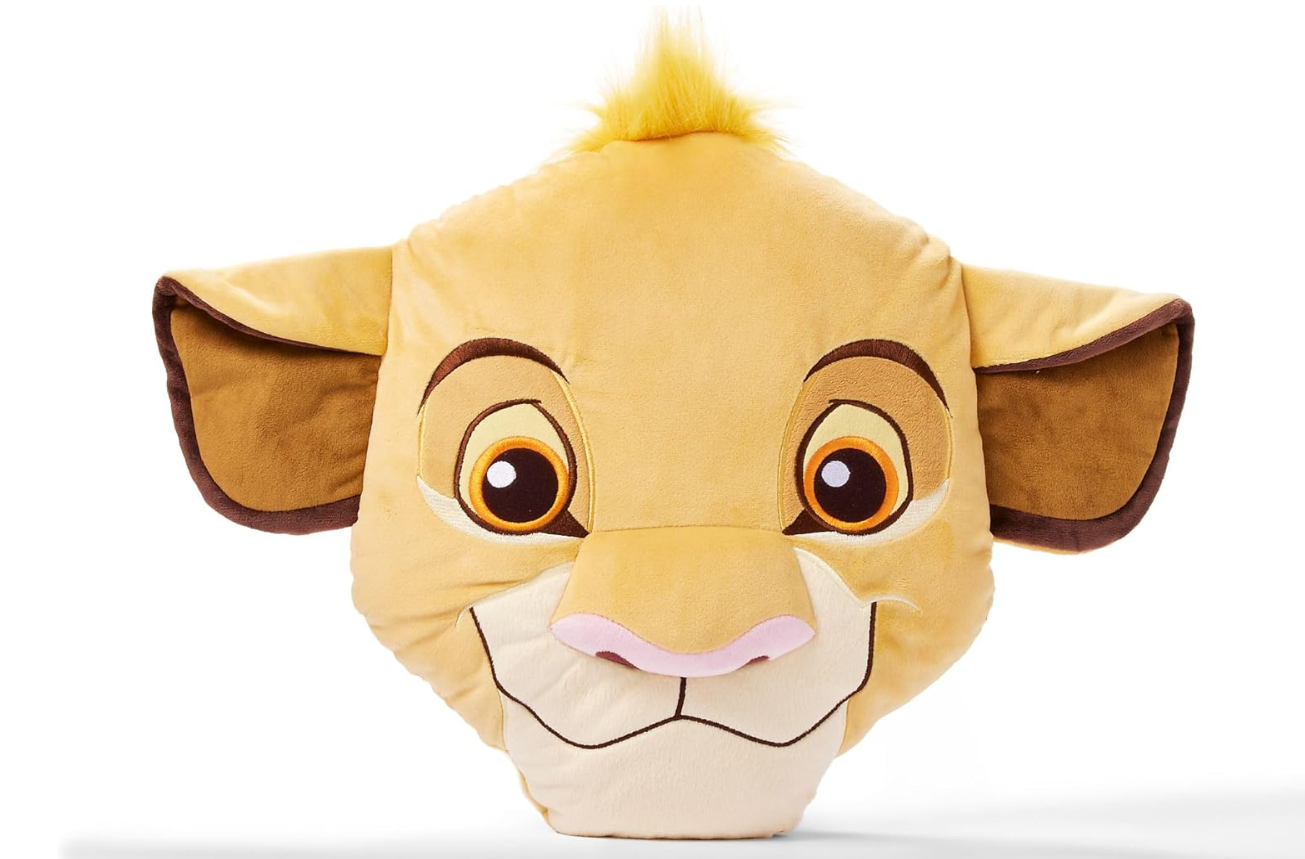 Disney Store – Coussin visage de Simba – Le Roi Lion